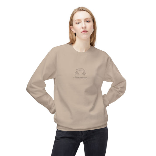 A Little Crabby Crewneck Sweatshirt