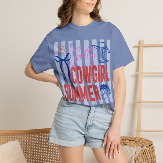 Salty Cowgirl Summer Graphic Tee